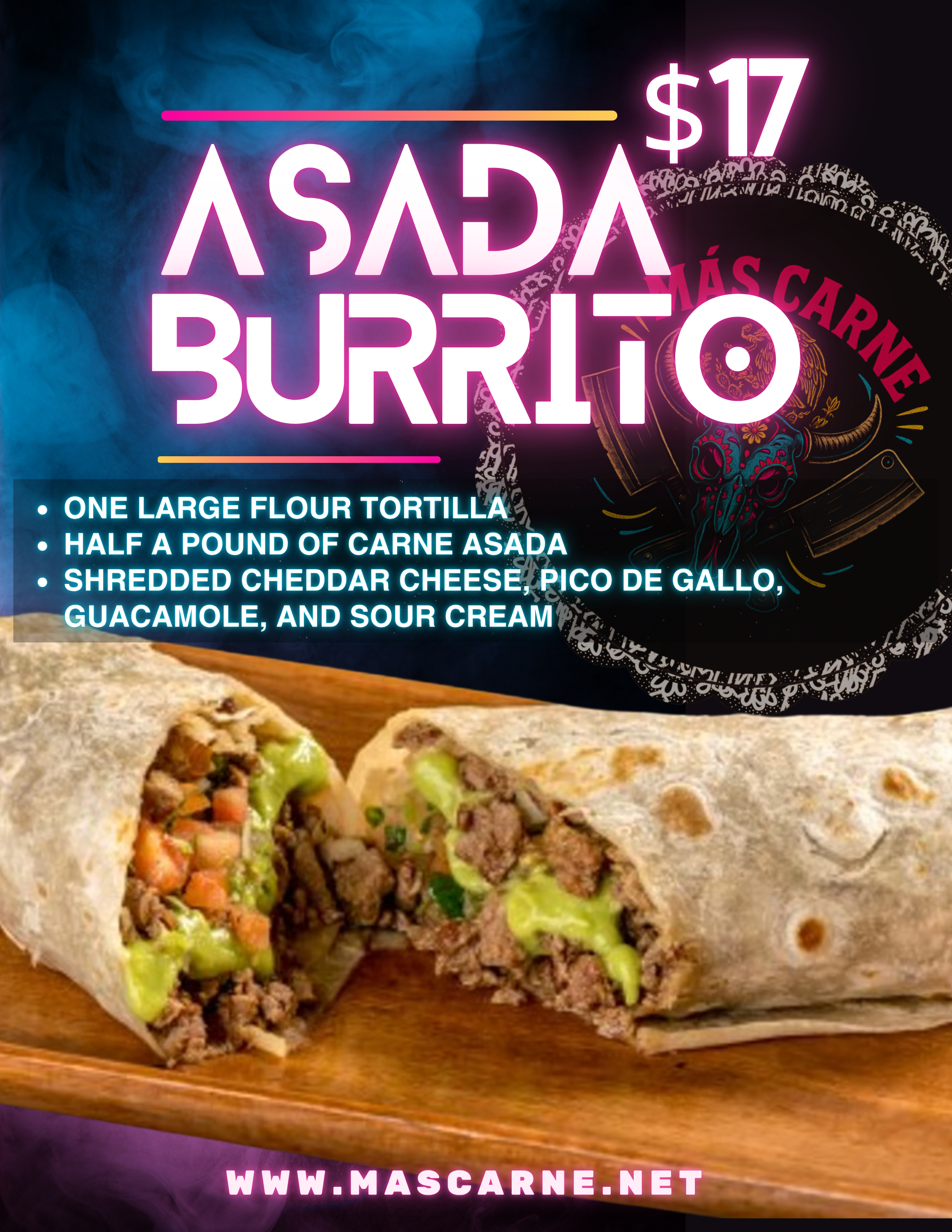 Carne Asada Burrito