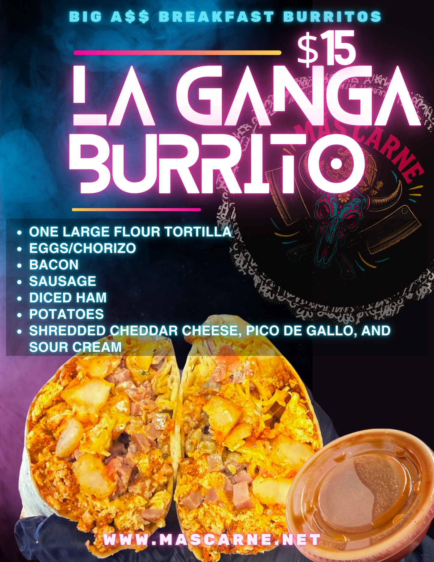 La Ganga Breakfast Burrito